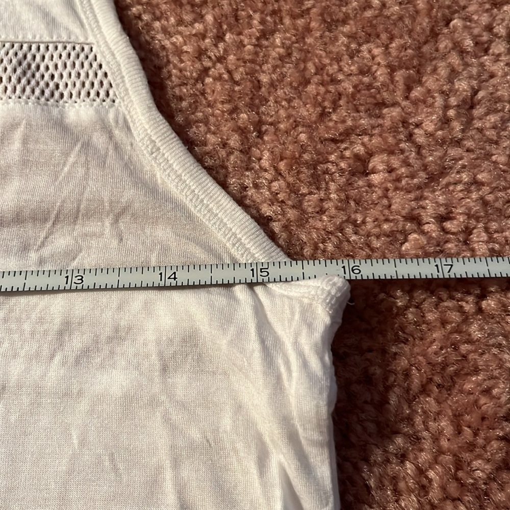 Alo Racer Back Mesh Tank Top - Picture 7 of 8